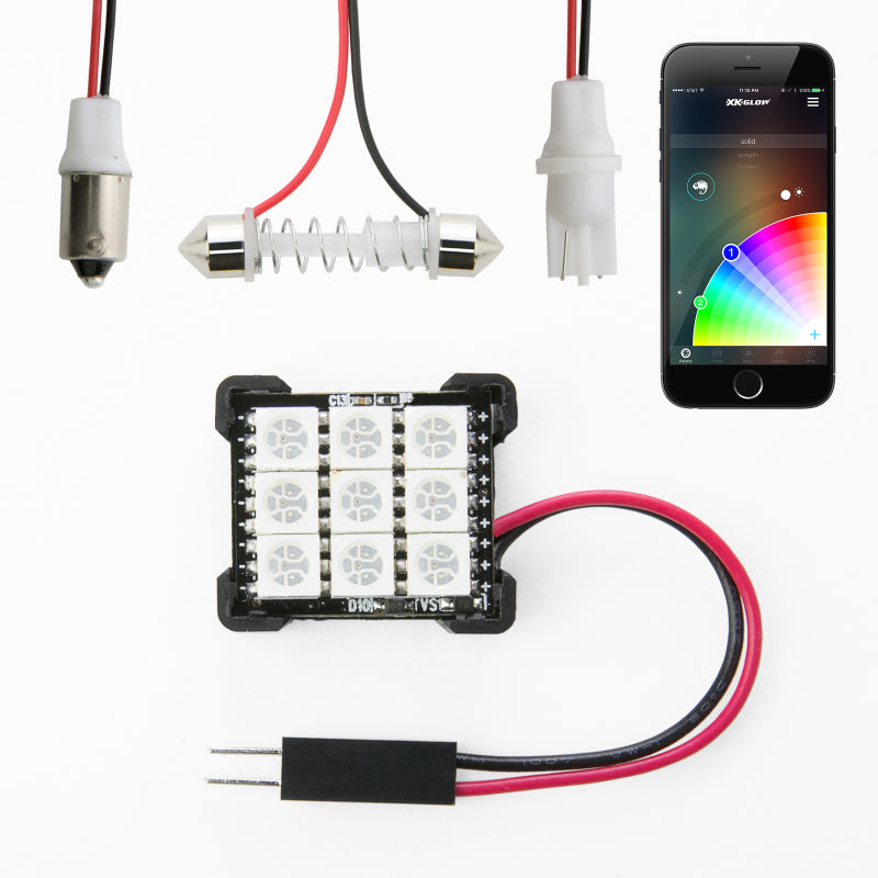 Load image into Gallery viewer, Xkglow XK-BULB-PANEL XKG Headlights
