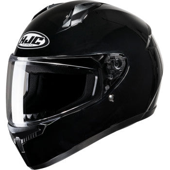 Hjc C10 Solid Helmet (Medium, Black)