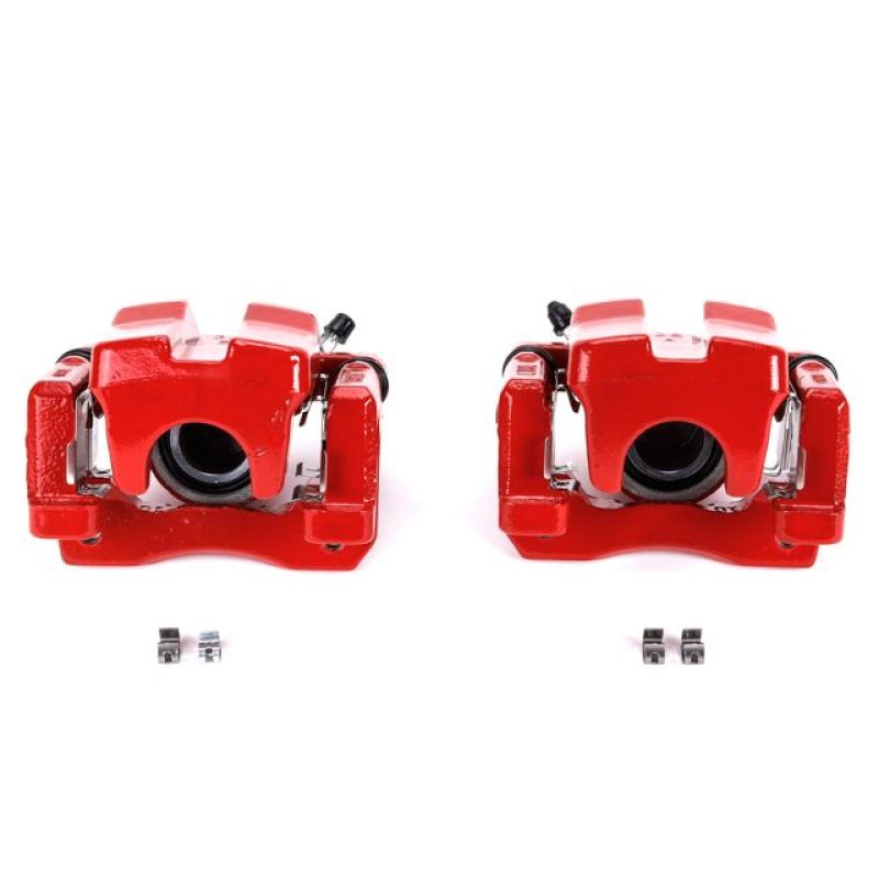 Load image into Gallery viewer, Powerstop S3130 PSB Red Calipers
