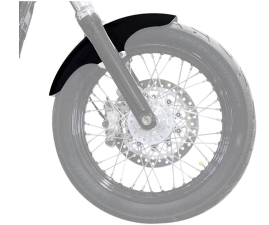 Klock Werks KWF-03-0012 Tire Hugger Series Top Hat Front Fender with Raw Mounting Blocks for 19in. Wheel