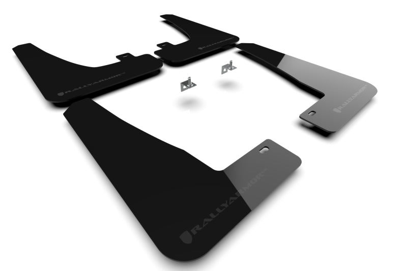 Load image into Gallery viewer, Rally Armor MF102-UR-BLK/MBK RAL UR Blk Flap/Met. Blk Logo
