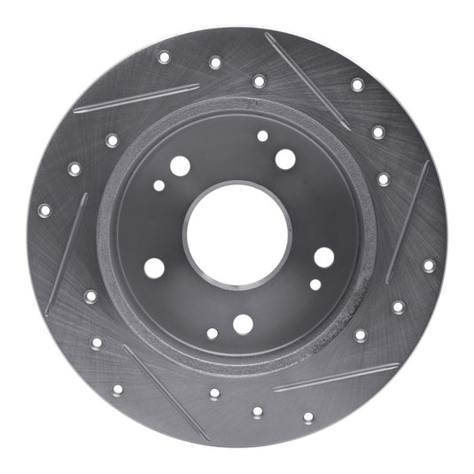 R1 Concepts 631-59026L RNC Brake Rotor - Drill & Slot