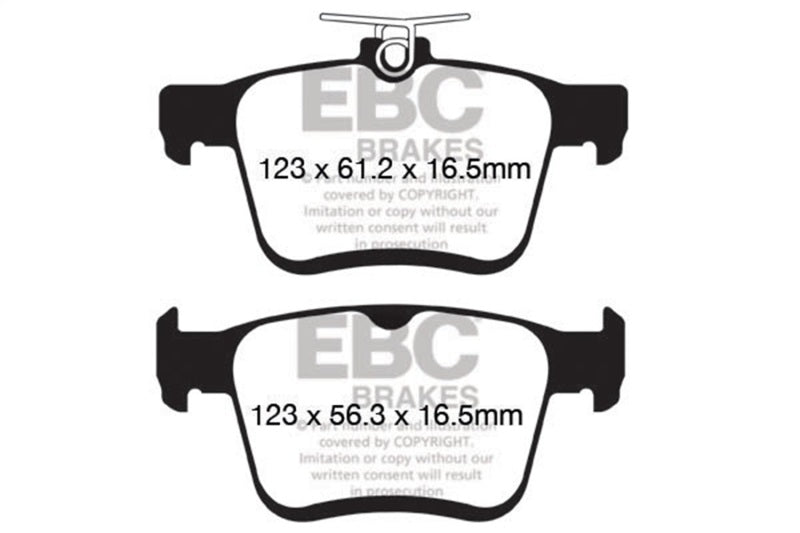 Load image into Gallery viewer, Ebc DP22153 EBC Greenstuff Brake Pad Sets
