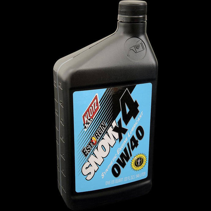 Klotz Oil KE-840 Snow X4 Estorlin Synthetic Lubricant - 0W40 - 1qt.
