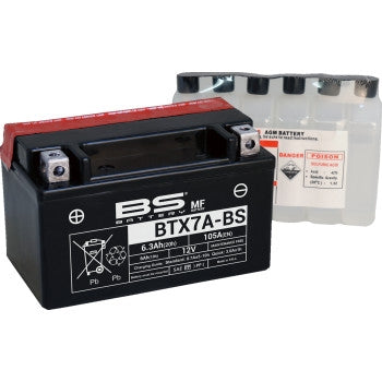 Bs Battery 300619 MF AGM Maintenance-Free Battery