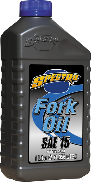Spectro 310245 Premium Fork Oil - SAE 15W - 12/Case