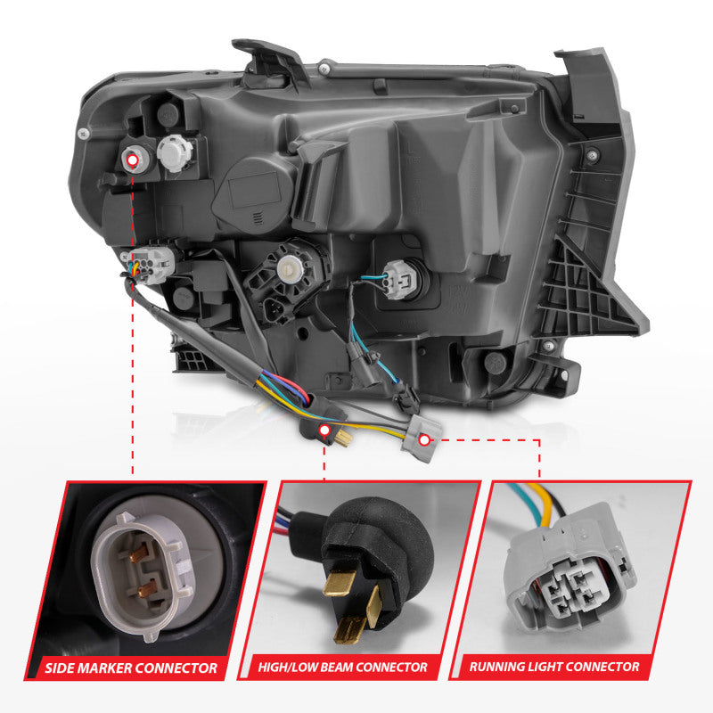 Load image into Gallery viewer, Anzo 111533 ANZ Crystal Headlights
