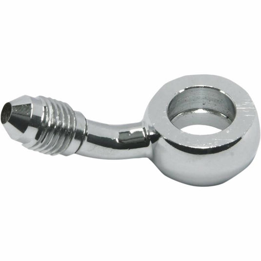 Magnum 1703-61 7/16in. Banjo X AN-3 Brake Line Fitting - 35 Deg. - Chrome