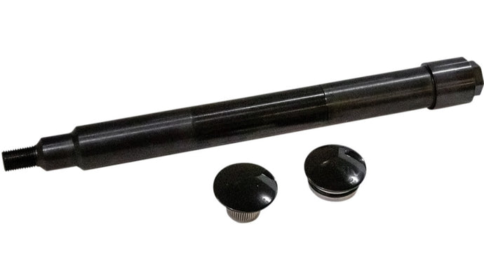 Klock Werks KWS-01-0611 Flush Mount Front Axle - Black with Black End Caps