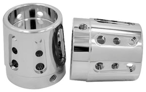 Avon Grips AXL-GAT-CH Gatlin Axle Nut Covers - 1in. - Chrome
