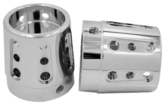 Avon Grips AXL-GAT-CH Gatlin Axle Nut Covers - 1in. - Chrome