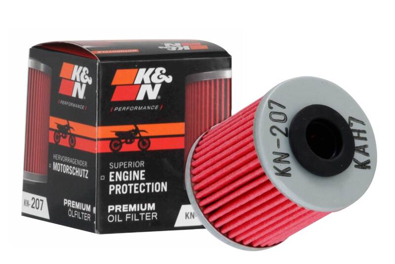 Load image into Gallery viewer, K&amp;N Engineering KN-207 KN Motorcycle Oil Filters
