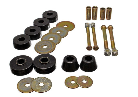 Energy Suspension 3.4137G ES Body Mounts - Black