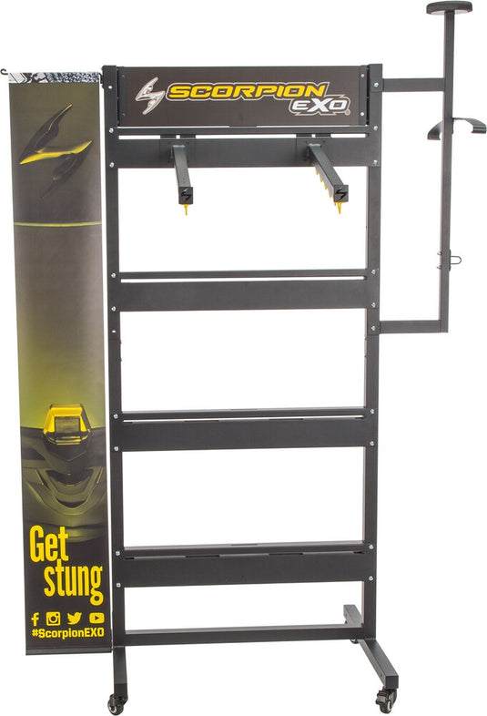Scorpion 59-802 Small Floor Display - 24in.W x 84in.H x 20in.D