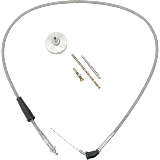 Moose Racing 33-CRB01-POL Carburetor Cap Kit - Polished