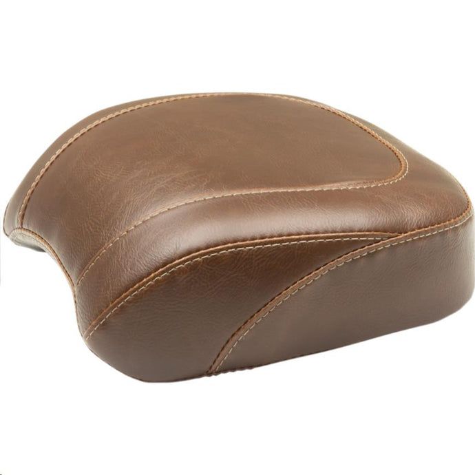 Mustang 83012 Wide Tripper Solo Seat - Vintage - Brown