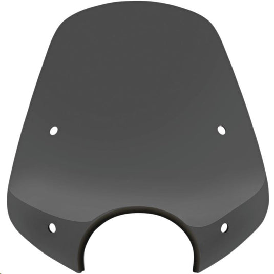 Memphis Shades MEP51110 Del Rio Windshields - Dark Black Smoke