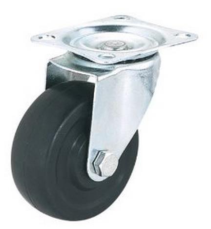 Spi SC-12165C Hard Rubber Replacement Castor for 3 Piece Steel Dolly Set