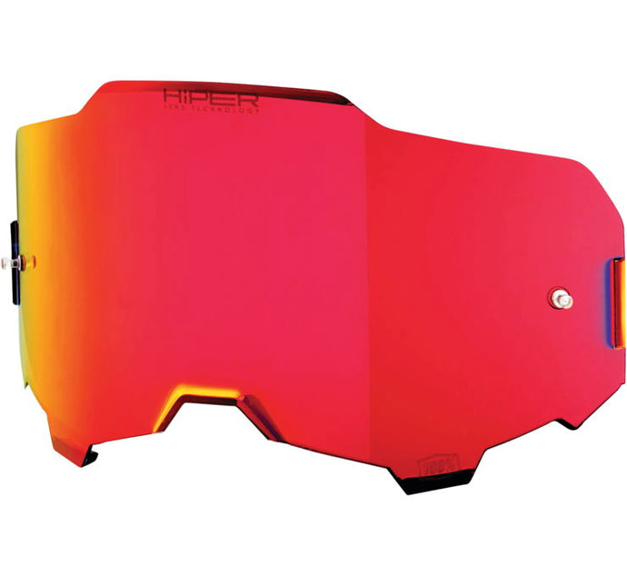 100% Replacement Lens for Armega Goggles - HiPER Mirror Red