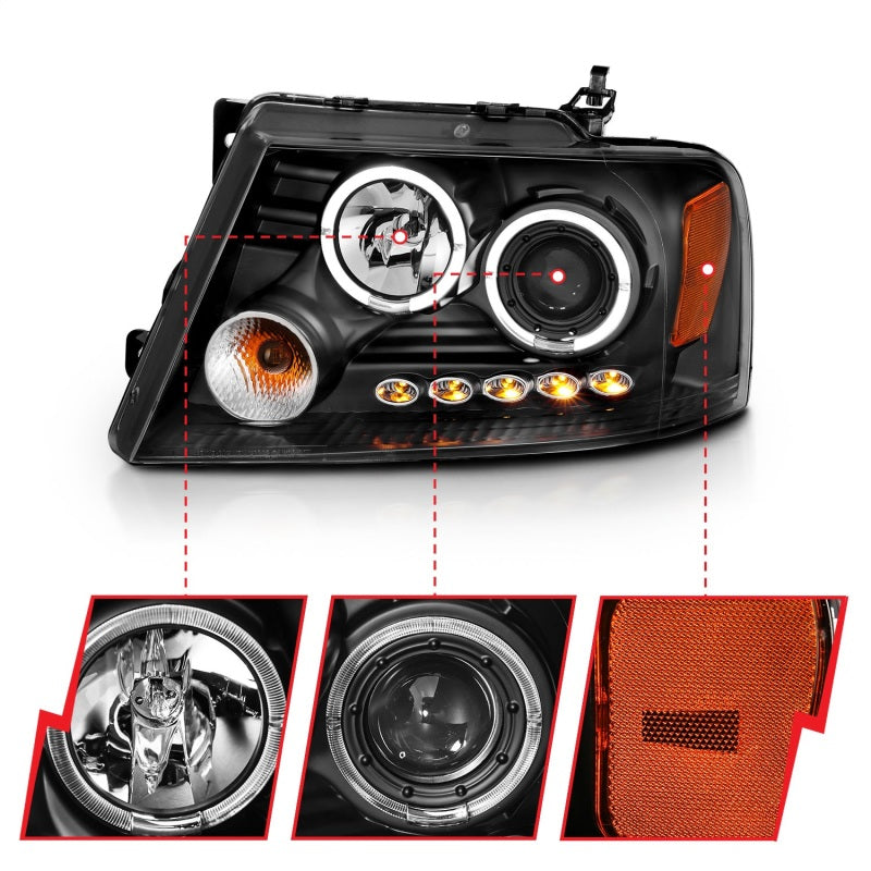 Load image into Gallery viewer, Anzo 111204 ANZ LED/Projector Headlights
