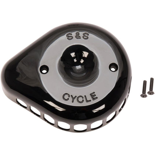 S&S Cycle 170-0367 Stealth Mini Tear-Drop Air Cleaner Cover - Black