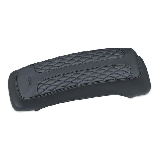 Mustang 77641 Saddlebag Lid Covers - Black Perewitz