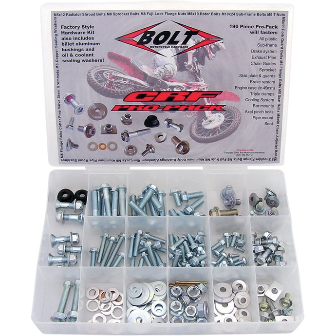 Bolt Mc Hardware 2008-CRFPP CRF/RX Pro-Pack