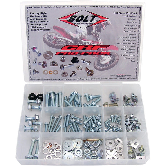 Bolt Mc Hardware 2008-CRFPP CRF/RX Pro-Pack