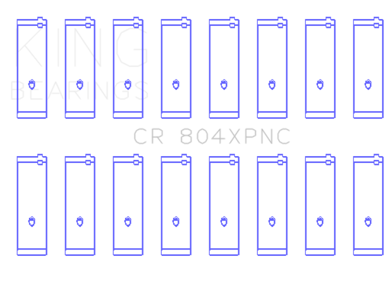 Load image into Gallery viewer, King Engine Bearings CR804XPNC001 KING Connecting Rod Bearings
