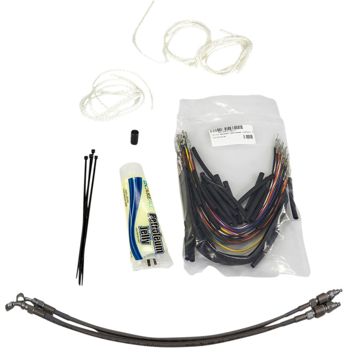 Fat Baggers, Inc. 109716 EZ Install Handlebar Kit - Braided