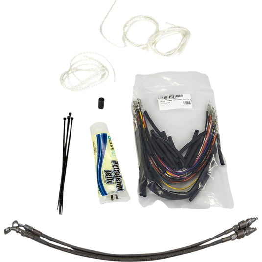 Fat Baggers, Inc. 109716 EZ Install Handlebar Kit - Braided
