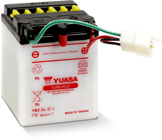 Yuasa Battery YUAM22LC1 YSA Yumicron Battery