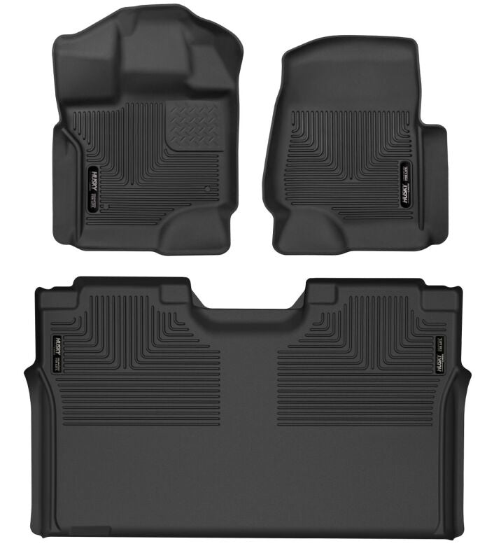 Load image into Gallery viewer, Husky Liners 53498 HL XAC - Front - 2nd Row - Black
