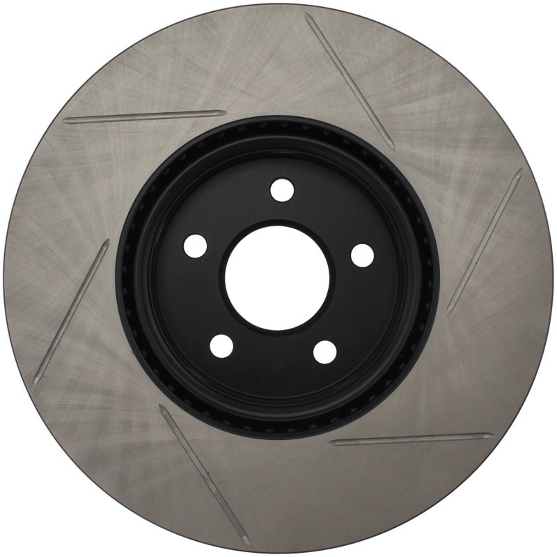 Load image into Gallery viewer, Stoptech 126.39038SR ST Slotted Sport Brake Rotors
