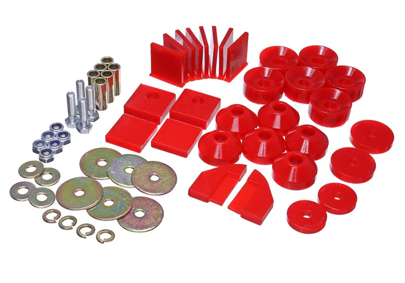 Load image into Gallery viewer, Energy Suspension 1.4101R ES Body Mounts - Red
