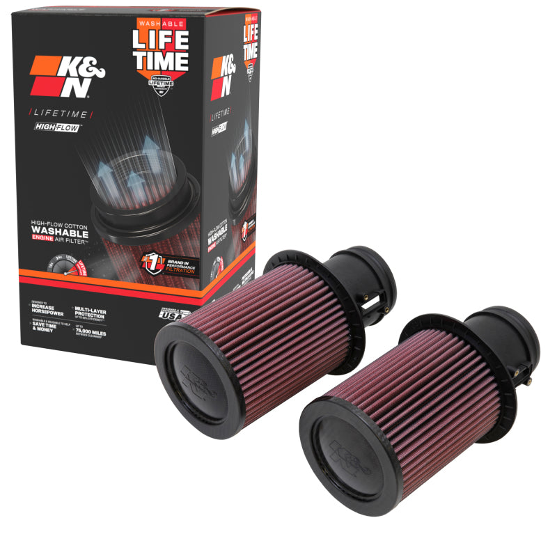 Load image into Gallery viewer, K&amp;N Engineering E-0669 KN Drop in Air Filters
