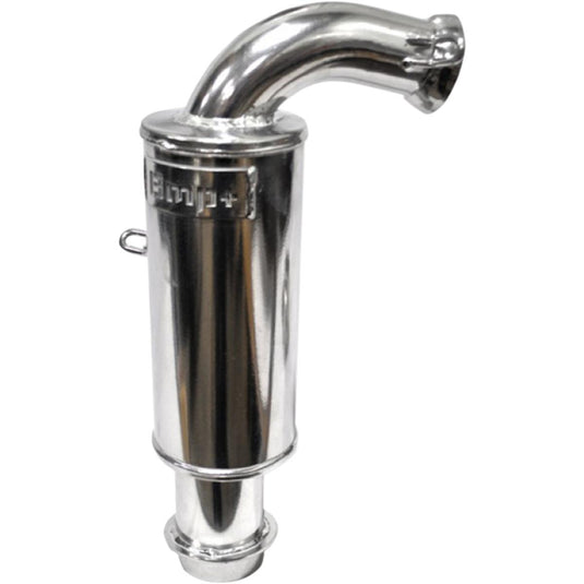 Bikeman Performance 02-221PL-C Powder Lite Muffler - Ceramic Chrome