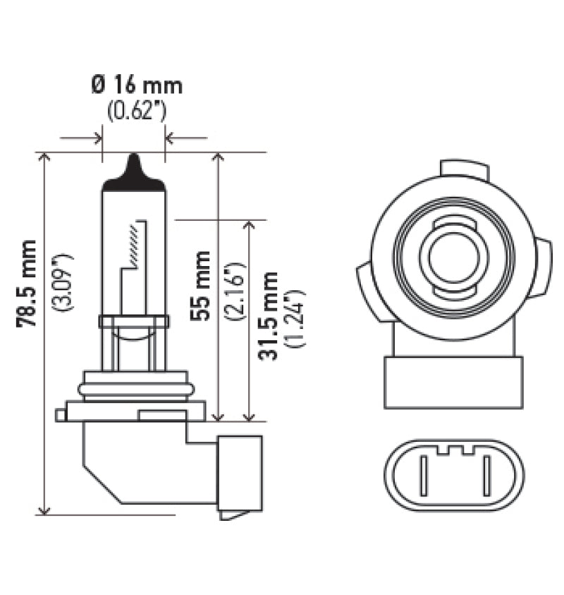 Load image into Gallery viewer, Hella H71071012 HELLA Halogen Bulb
