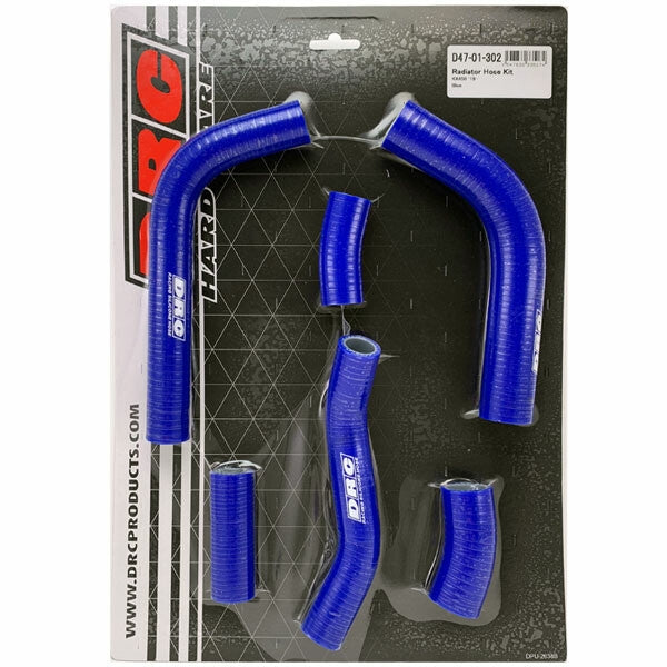 Drc D47-01-332 Radiator Hose Kit - Blue