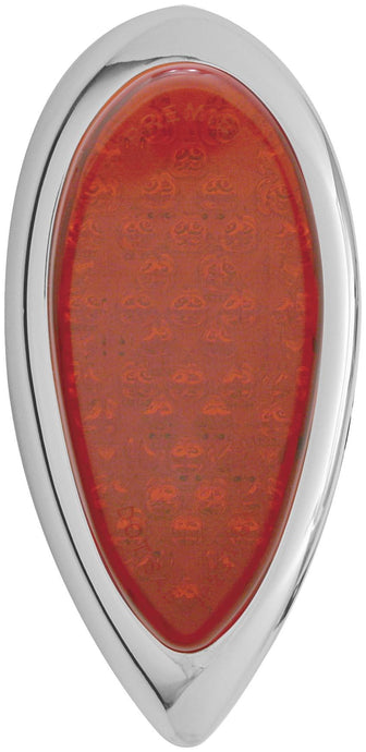 Pro-One Performance 402060 LED Flush Mount Teardrop Taillight - Red Lens