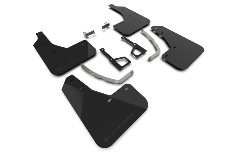 Load image into Gallery viewer, Rally Armor MF127-UR-BLK-MBK RAL UR Blk Flap/Met. Blk Logo
