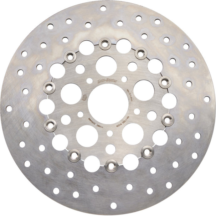Moto-Master 111082-PU Kingman Floating Front Rotor with Steel Inner Carrier - 11.8in. - 2.23in.