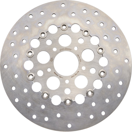 Moto-Master 111082-PU Kingman Floating Front Rotor with Steel Inner Carrier - 11.8in. - 2.23in.