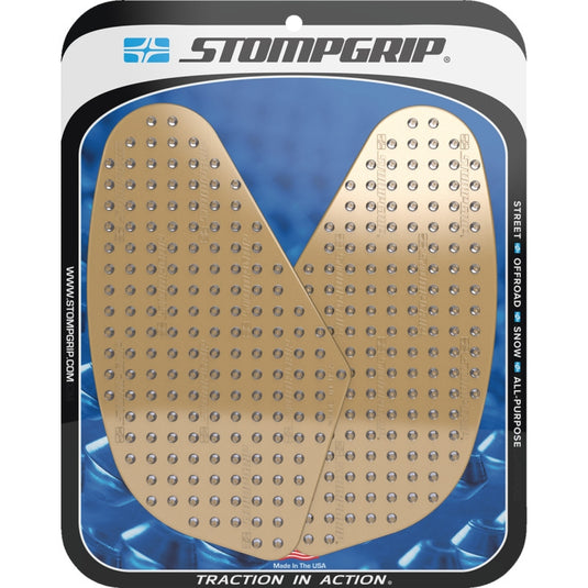 Stompgrip 55-10-0209C Volcano Profile Traction Tank Grip - Street - Clear