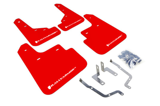 Rally Armor MF31-UR-RD/WH RAL UR Red Flap/Wht Logo