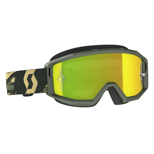 Camo/Khaki / Yellow Chrome Works Lens