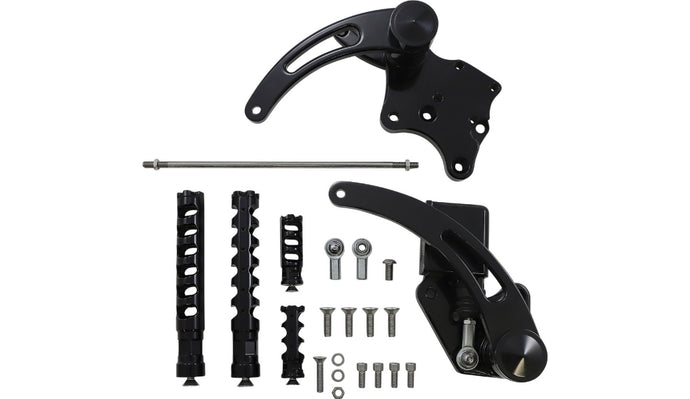 Accutronix FC106-SSAKB Muzzle Brake Forward Control - Black - 1in.