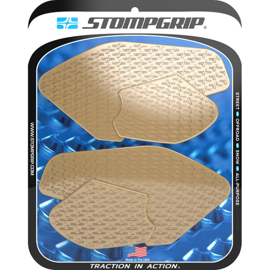 Stompgrip 55-14-0195C Icon Profile Traction Tank Grip - Street - Clear