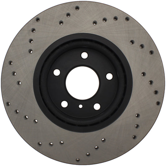 Stoptech 128.42080L ST Drilled Sport Brake Rotors
