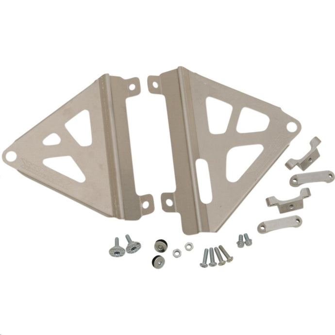 Works Connection 18-709 Radiator Brace - Silver